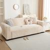Striped Jacquard Velvet Cream Elastic Sofa Cover Universal Anti Cat Scratch Sofa Cover All Inclusive Universal Set  Autumn and Winter Cover Fabric