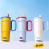 710ml Stainless Steel Thermos Mug Thermos Cup for Girls Cold and Hot Double Wall Insulated Cup Coffee Tumbler Car Travel Mug