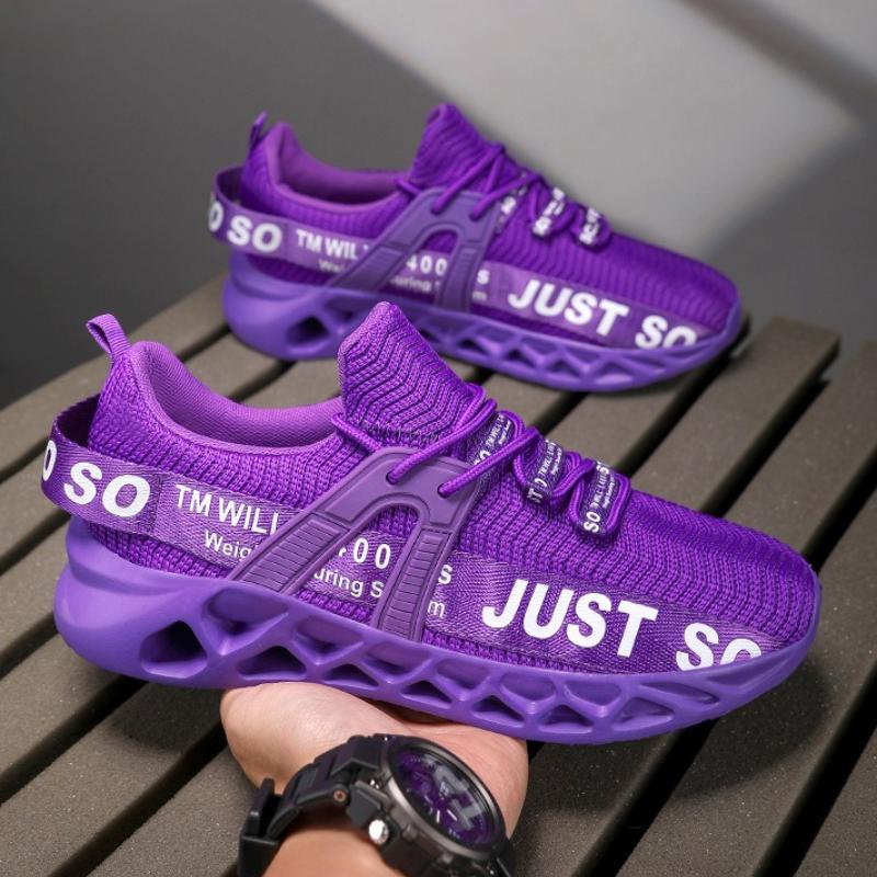 36-48 Large Size Men's Sneakers Designer Fashion Solid Color Vulcanized Shoes Mesh Lightweight Breathable Couple Running Shoes