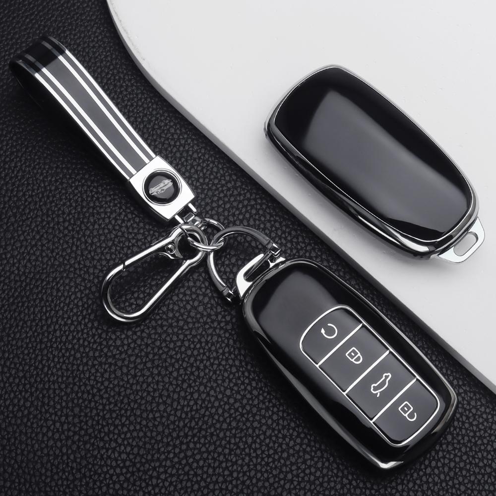 Soft Tpu Car Key Case Protection Cover For Chery Jaecoo J7 J8 7 Phev  Omoda 5 C5 Premium Tiggo 8 7 Pro Max Accessories