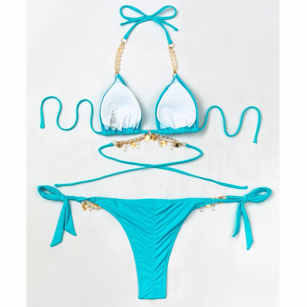Women's Swimsuit Female Swimwear Sexy Bikini Micro Bikini Set Brazilian Swimming Suit Biquini Beachwear Bathing Suit