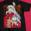 Retro Anime Ästhetik T-Shirt, Vintage Japanisches Manga Grafik-T-Shirt, Samurai Fantasy Streetwear Shirt, Klassischer Anime Stil, Otaku Unisex Geschenk