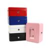 Practical Mini Petty Cash Money Box Stainless Steel Security Lock Lockable Safe Small Fit For House Decoration