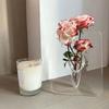 Acrylic Frame Vase Clear Modern Flower Display Art Decor Living Room Home Decoration Desktop Bookshelf Decoration Flower Vase