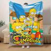 1pc,The Simpsons Family Portrait Blanket Perfect for Home Decor, Couch Cover, Outdoor Use, Travel