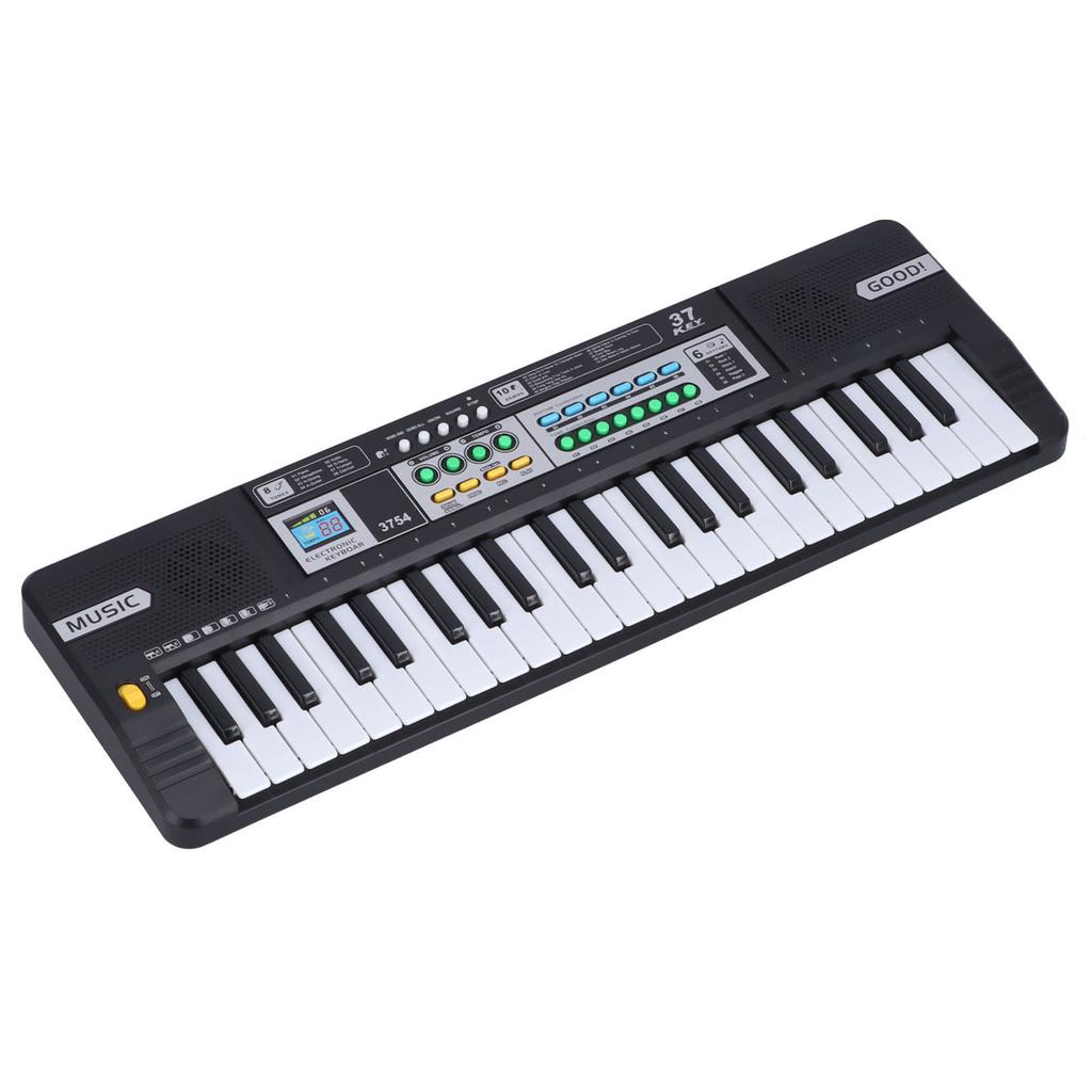 Kinder Elektronisches Klavier 37 Tasten Mini Tragbares Keyboard für Anfänger Musikinstrument Lernen