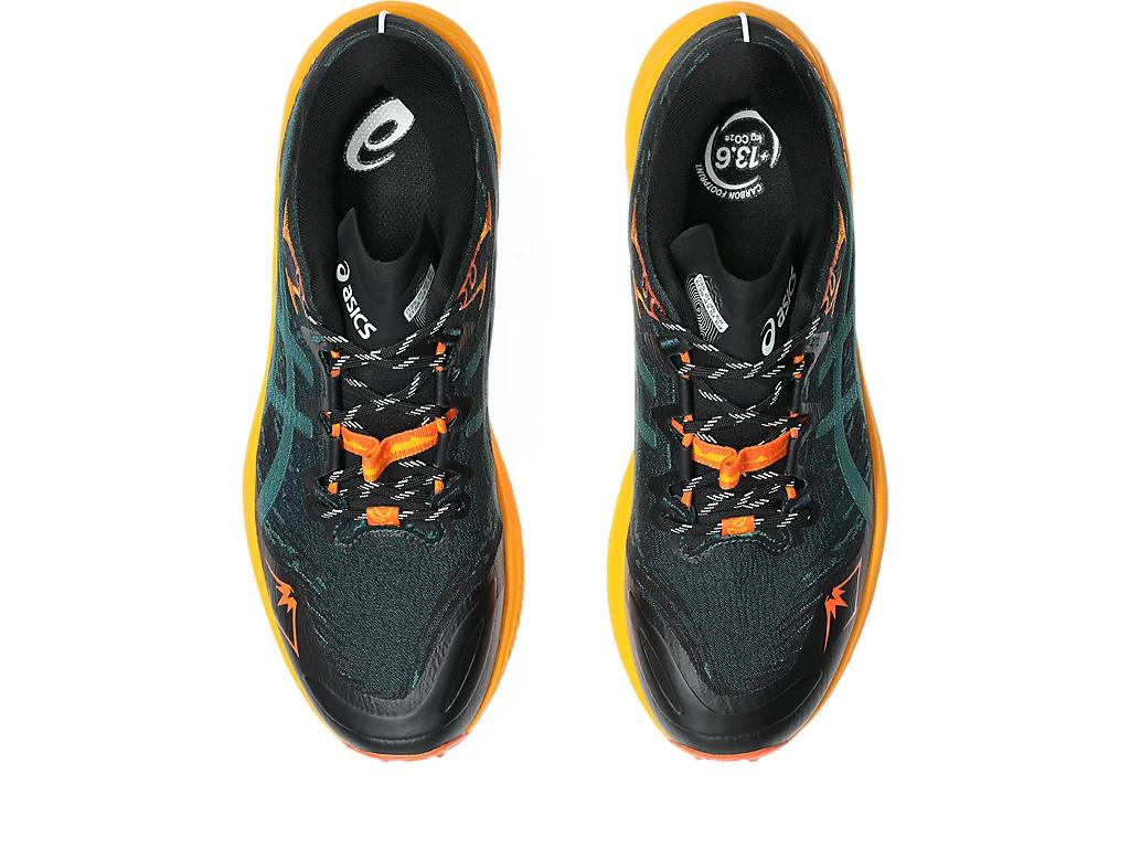 Trail running shoes ASICS black size EU 42.5 Fuji Lite 5