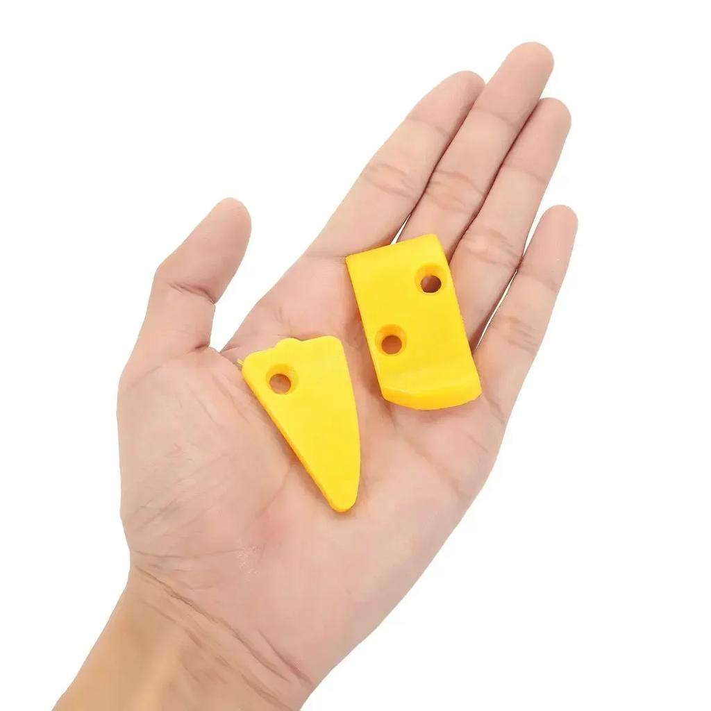 20Pcs Finger&Triangle Inserts For Corghi/Hunter Tire Changer Finger Triangle Leverless Inserts Protector Tool 4.5*2.5cm