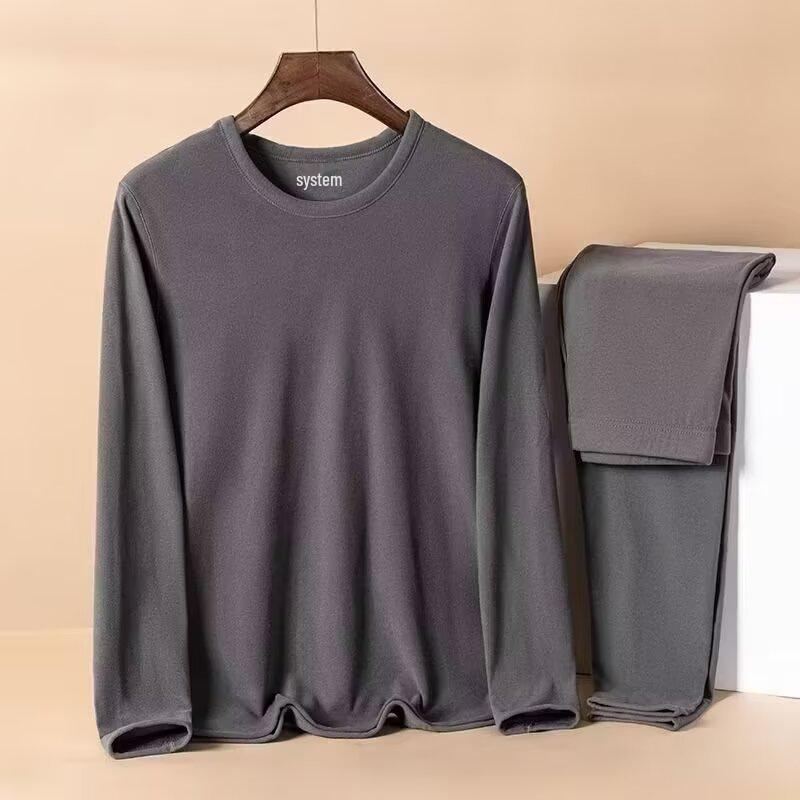 Delong Men's Thermal Underwear Set - Antibacterial, Warm Autumn & Winter Base Layer