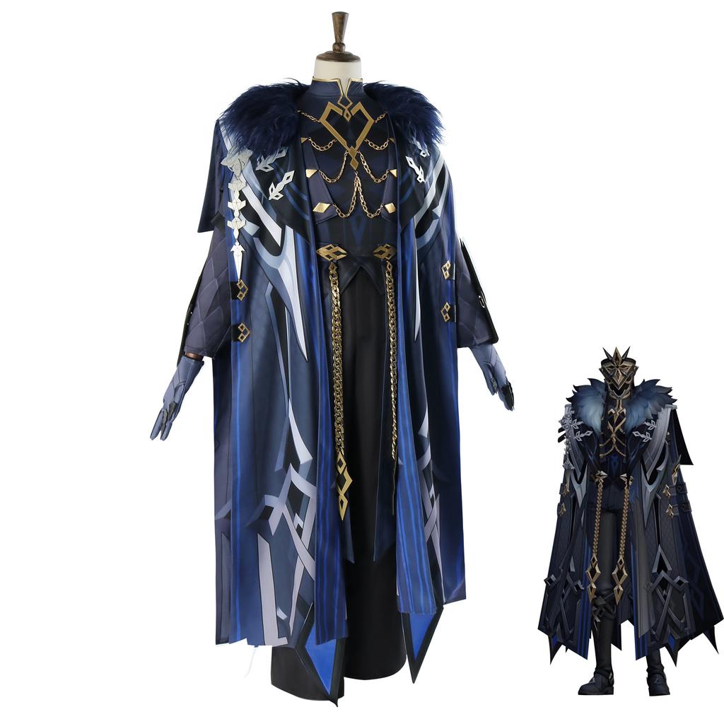 Original god cos fool folla capitano esecutivo capitano tuta cosplay gioco vestito da gioco