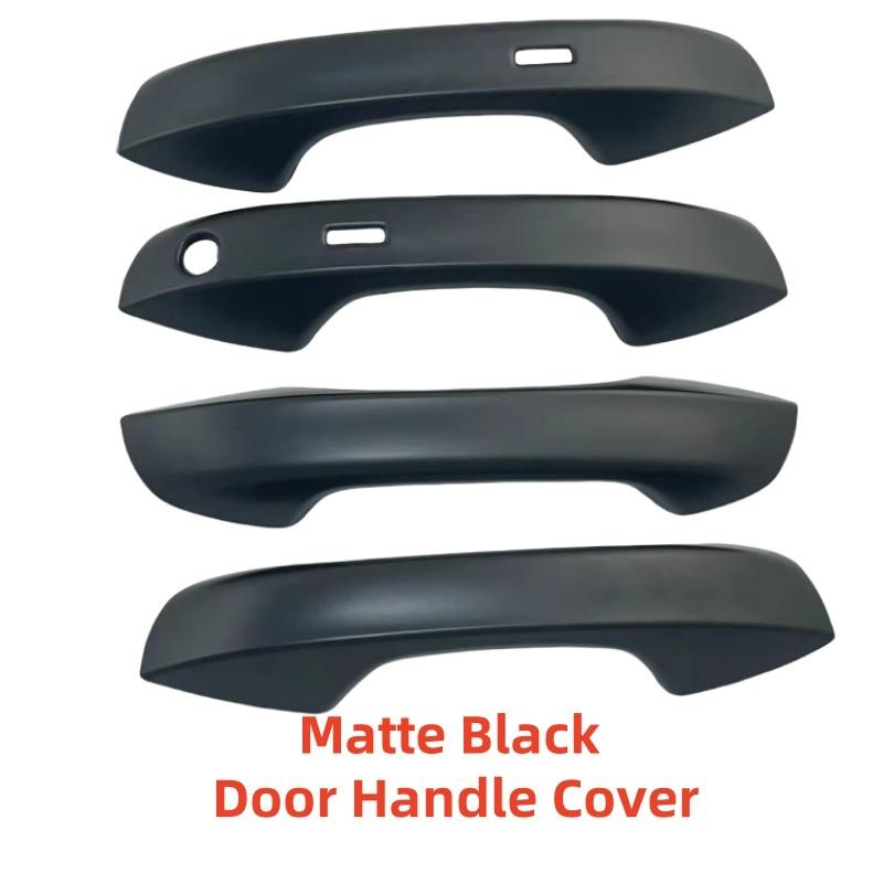 YOYO Matte black Retrofit Car Accessories Door Handle Cover Trim Paste Style For Volkswagen Golf 8 MK8 GTI    2024