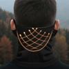 Neck Protection Warm Face Cover Hollow Mesh Cycling Face Mask Face Scarves Warm Riding Mask  Sports