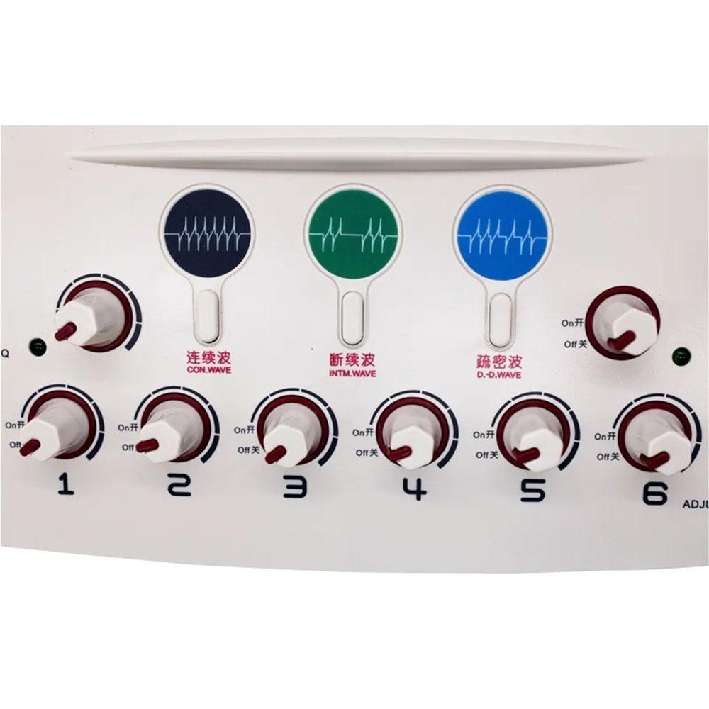 EMS Electroacupuncture Stimulation Massage Instrument 6 Waveform Output Low-Frequency Muscle Stimulation For Relaxation Therapy