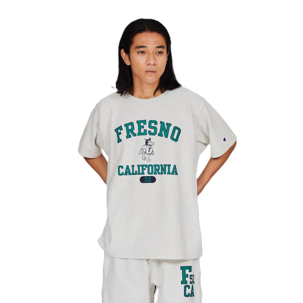 Champion Reverse Short Sleeve Crew Relax Graphic Size Weave® T-Shirt, Neck, 100% Cotton, USA, 9.4oz, Fit, Print, C3-B303-810-XL