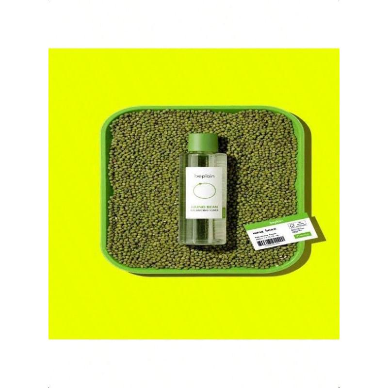 Beplain Lotion Tonique Équilibrante Haricot Mungo 200ml | Lotion Tonique Affinante pour les Pores au Quotidien | PHA Aide à Exfolier et à Réduire l'Excès de Sébum | Bon pour la Peau Grasse et Sensible