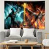Powerful Warrior Kombat Tapestry Hanging for Bedroom,Livingroom, Playroom,Decor Art Room Wall Tapestry Holiday and Birthday Gifts