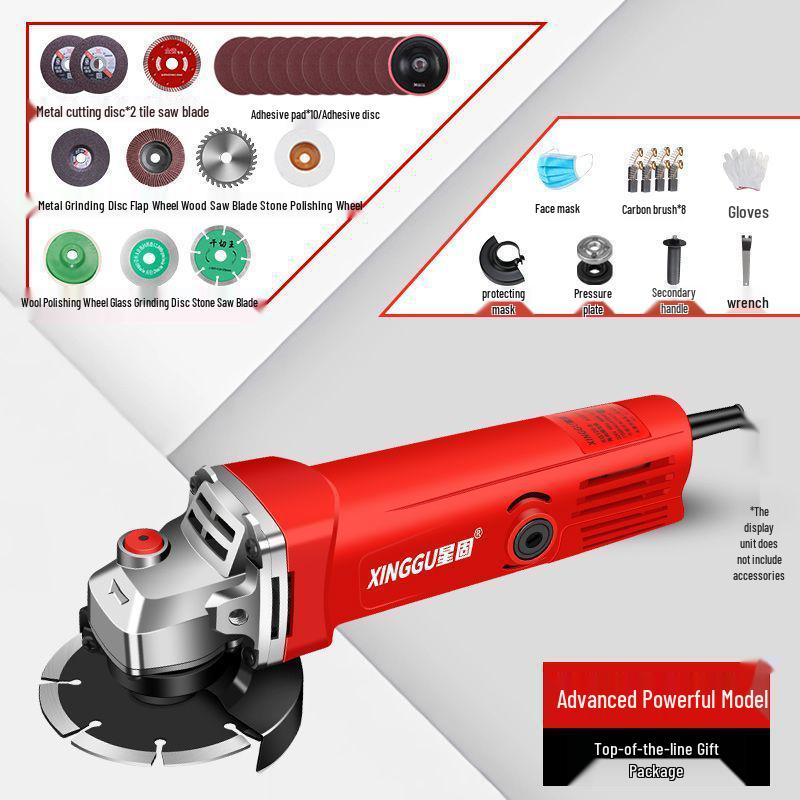 Multifunctional Electric Angle Grinder and Polisher for Home Use