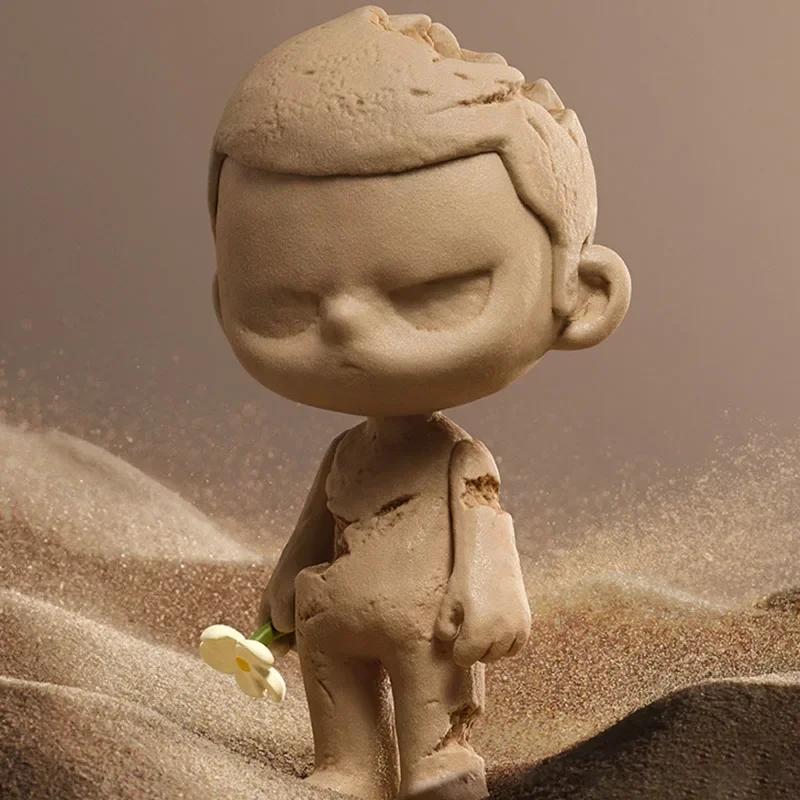 Popmart Kubo Breathing In Series Mystery Box Anime Pvc 100% Original Action Figure Collection Model Desktop Ornaments Doll Toys