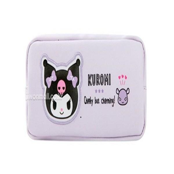 

Sanrio Пенал Kuromi, сумка для ученика начальной школы, плюшевый пенал, 1 шт.
