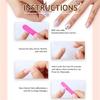 30Pieces Fashionable Acrylic Nail With Handmade Floral Art And Waterproof Coating For Daily Wear Or Parties