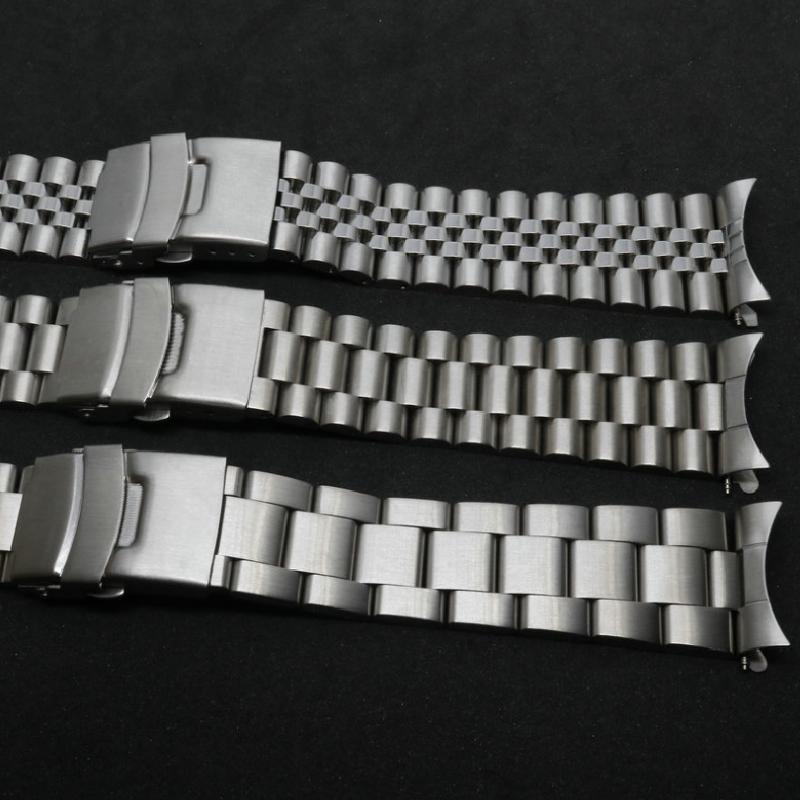 For Seiko Skx Jubilee Bracelet Stainless Steel Band 20mm 22mm Men Sports Strap Srpd Skx007/Skx009 SRPD63K1 Curved End Wristband