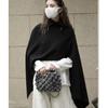 Johnature Autumn Winter French-style Fashionable Lazy Irregular Pullover Women Sweater Versatile Loose Comfortable Sweaters