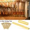 Metal Guitar Upper Nut Golden Guitar Bridge Pins Premium Guitar Bottom Saddle  Guitar