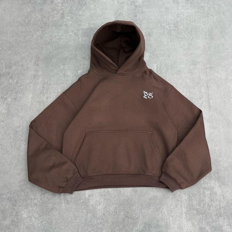 Y2K Embroidered Letter Hoodie - Unisex European & American Street Punk Style for Autumn/Winter
