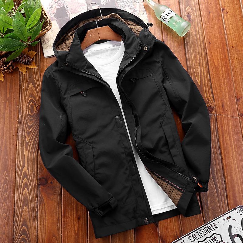 

Мужская однослойная тонкая куртка Submachine, куртка для альпинизма на открытом воздухе, молодежная свободная водонепроницаемая дышащая куртка Submachine XXXXL чёрный