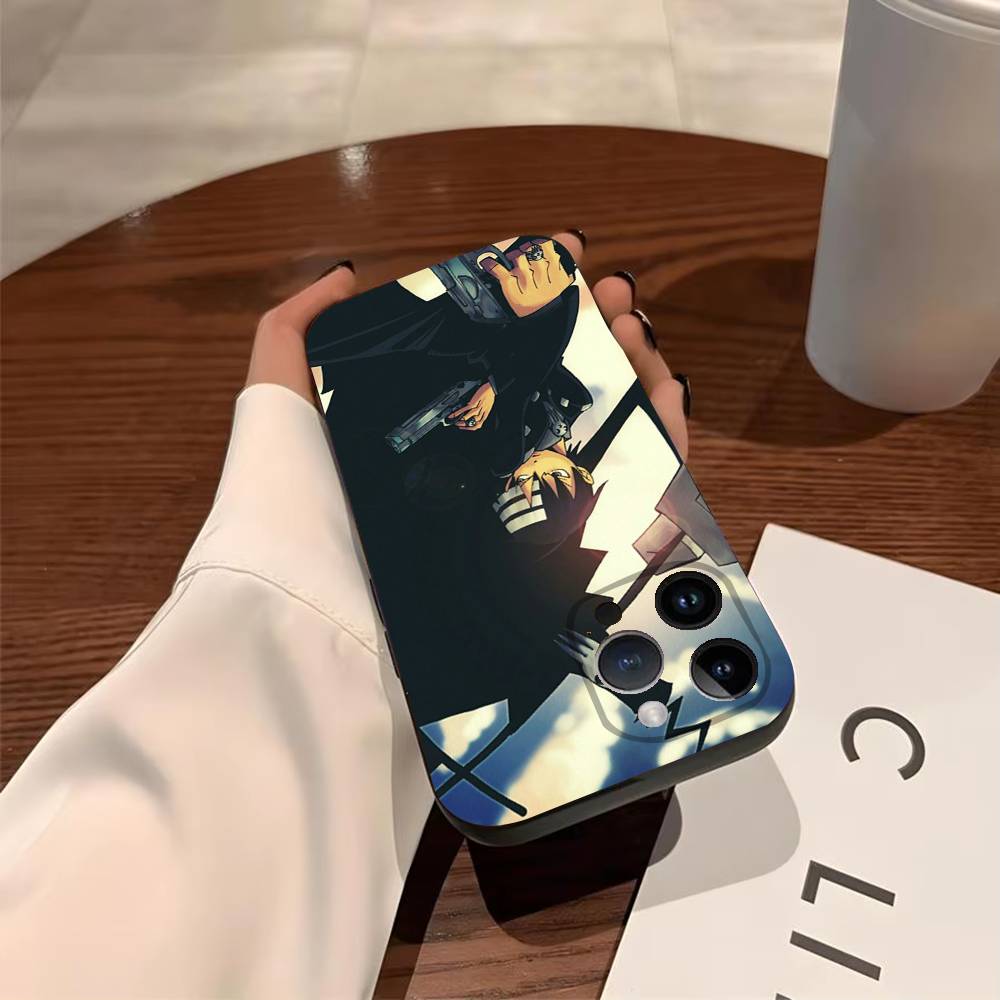 

Anime S-Soul Eater Phone Case For iPhone 17,16,15,14,13,12,11,Pro,Max,Plus Shockproof Cover iPhone15