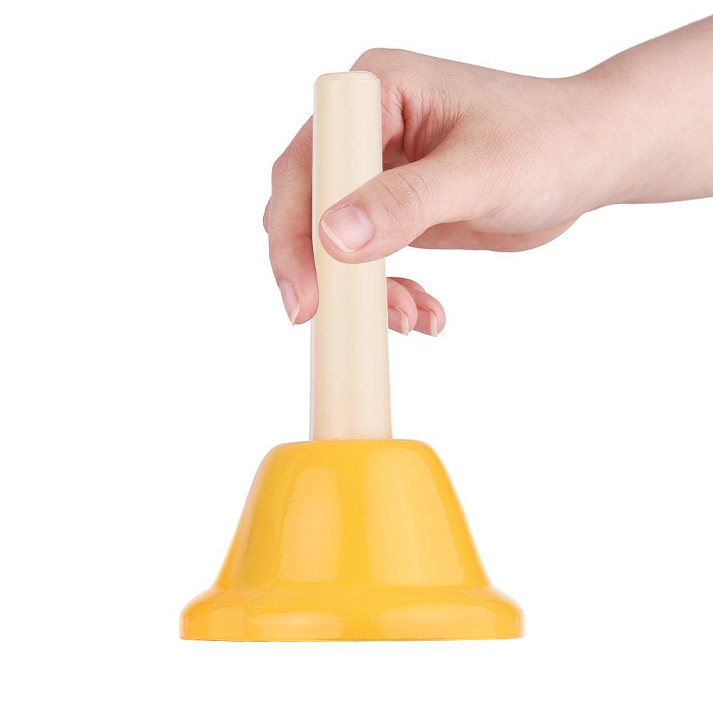 8 ks Barevné ruční zvonky 8 tónů Diatonická sada kovových ručních zvonků Zvonky Zvukový nástroj