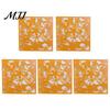 Hanging Partition Panel 5Pcs Room Divider Panel, Hollow Flower Butterfly Bird Wall Screen, Decor Square Decorative for Home Living