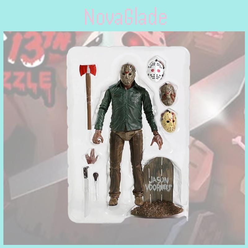Neca Vineri 13 Ediție Deluxe Figurină de Acțiune Jason Model 7" PVC Horror Colecționabilă