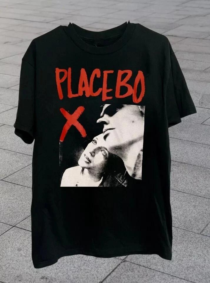 Rare Placebo Tour Band Short Sleeve Gift For Fan S to T-shirt GC1486