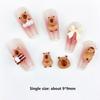 50Pcs Resin Nail Resin Drill Ornaments Cartoon Nail Accessories New Nail Art Ornaments