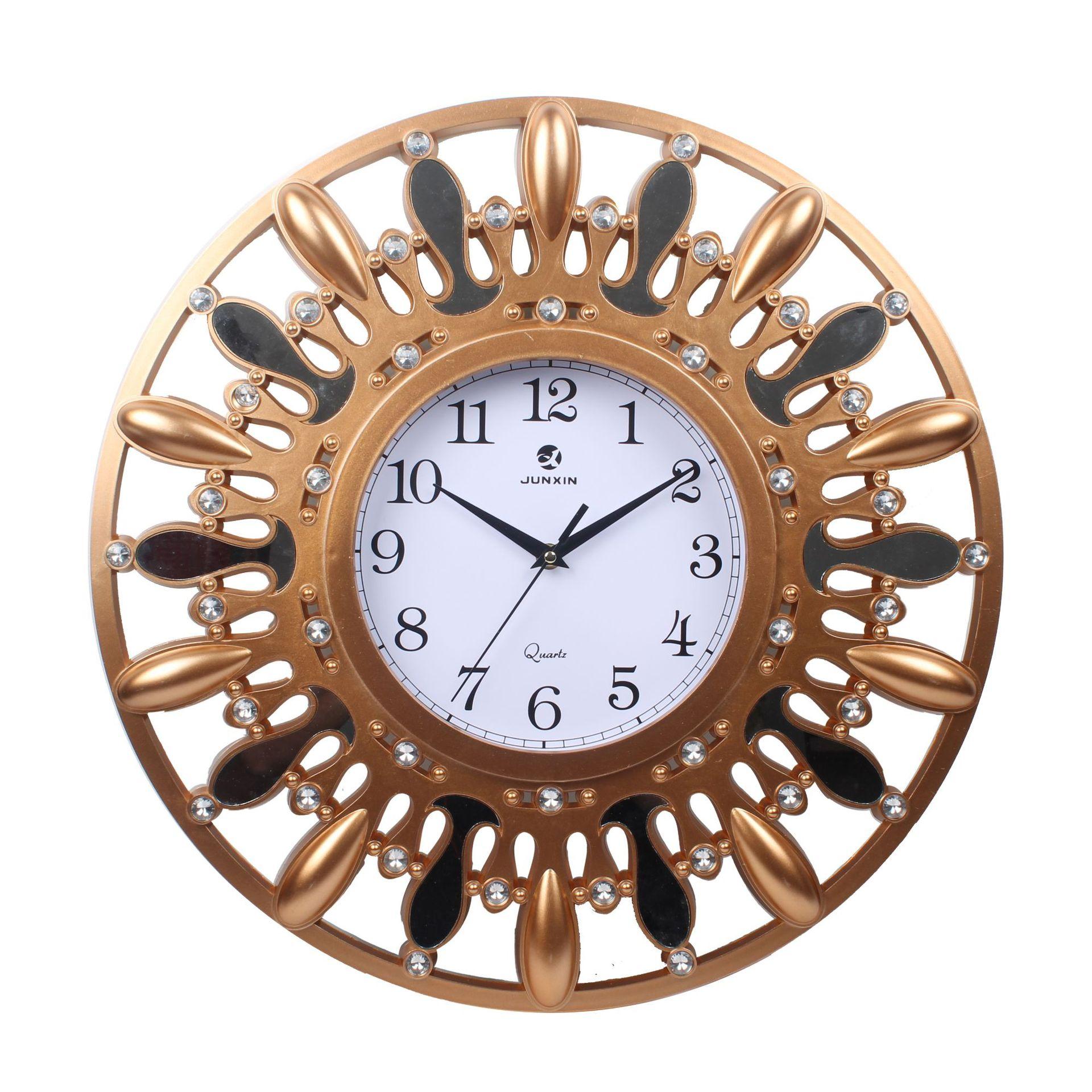 Часы в стиле легкой роскоши для гостиной, современные простые настенные часы, художественные настенные часы, домашние часы, креативные настенные часы, модное украшение