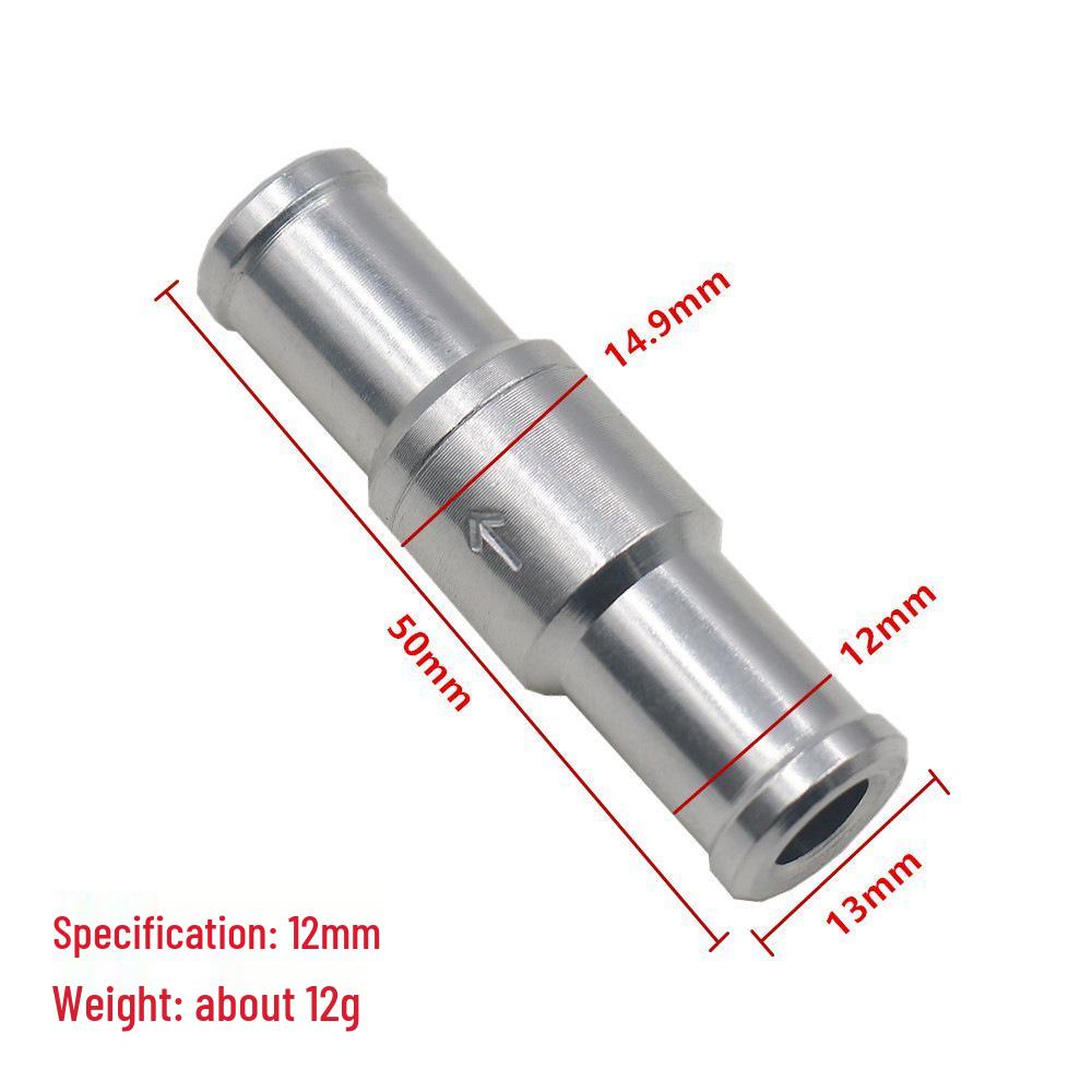 Aluminum Alloy One-Way Check Valve for Fuel Systems (Gas/Diesel)