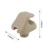 2x Beige Sun Visor Clips For Honda CR-V Civic Accord Odyssey Pilot 88217S01A01ZA
