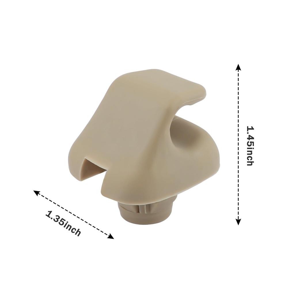 2x Beige Sun Visor Clips For Honda CR-V Civic Accord Odyssey Pilot 88217S01A01ZA