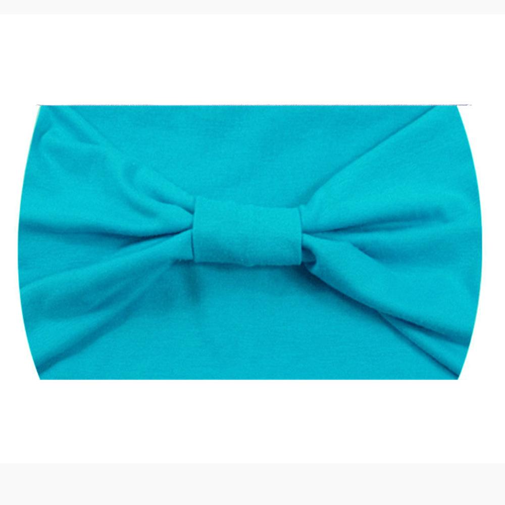 Women's Wide Elastic Sports Headband, Solid Color Yoga Sweatband for Running Workout