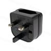1Pc European Euro EU 2 Pin To UK 3Pin Power Socket Travel Plug Adapter Converter New