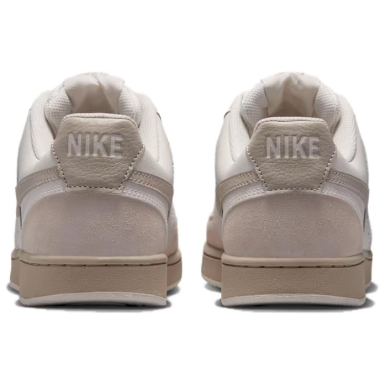 Nike Court Vision Lo Suede Comfortable Versatile Sneakers Men Sneakers White Gray IO0461001