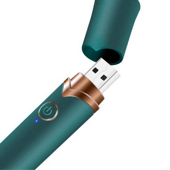 Massage Vibrator Deep Stimulation Rechargeable USB Charging Makeup Brush Design Convenient Flirting