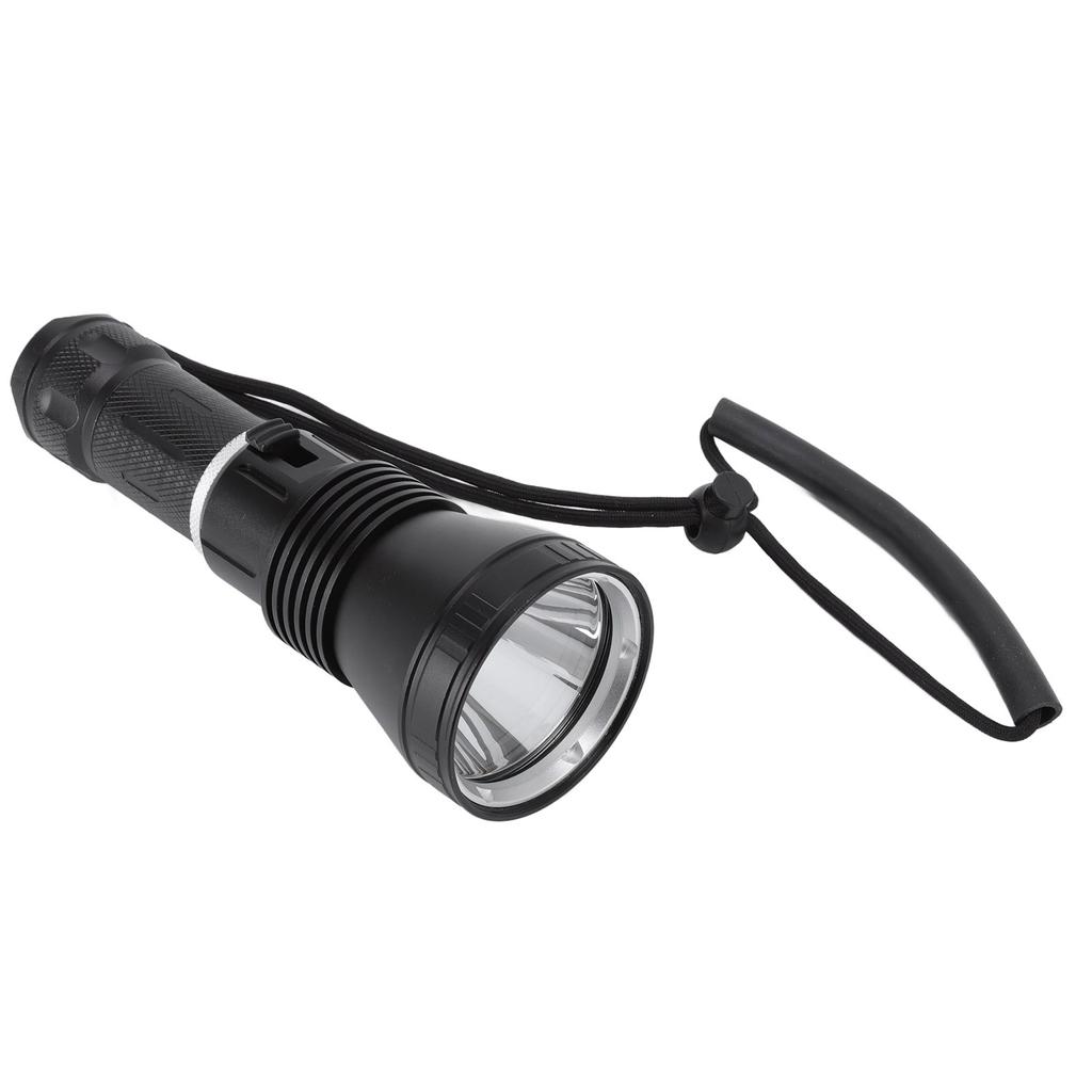 P50 Quad Core Tauchlampe 8000LM Tragbare Unterwasser-Videoleuchte Tauchen 100 Meter IPX8