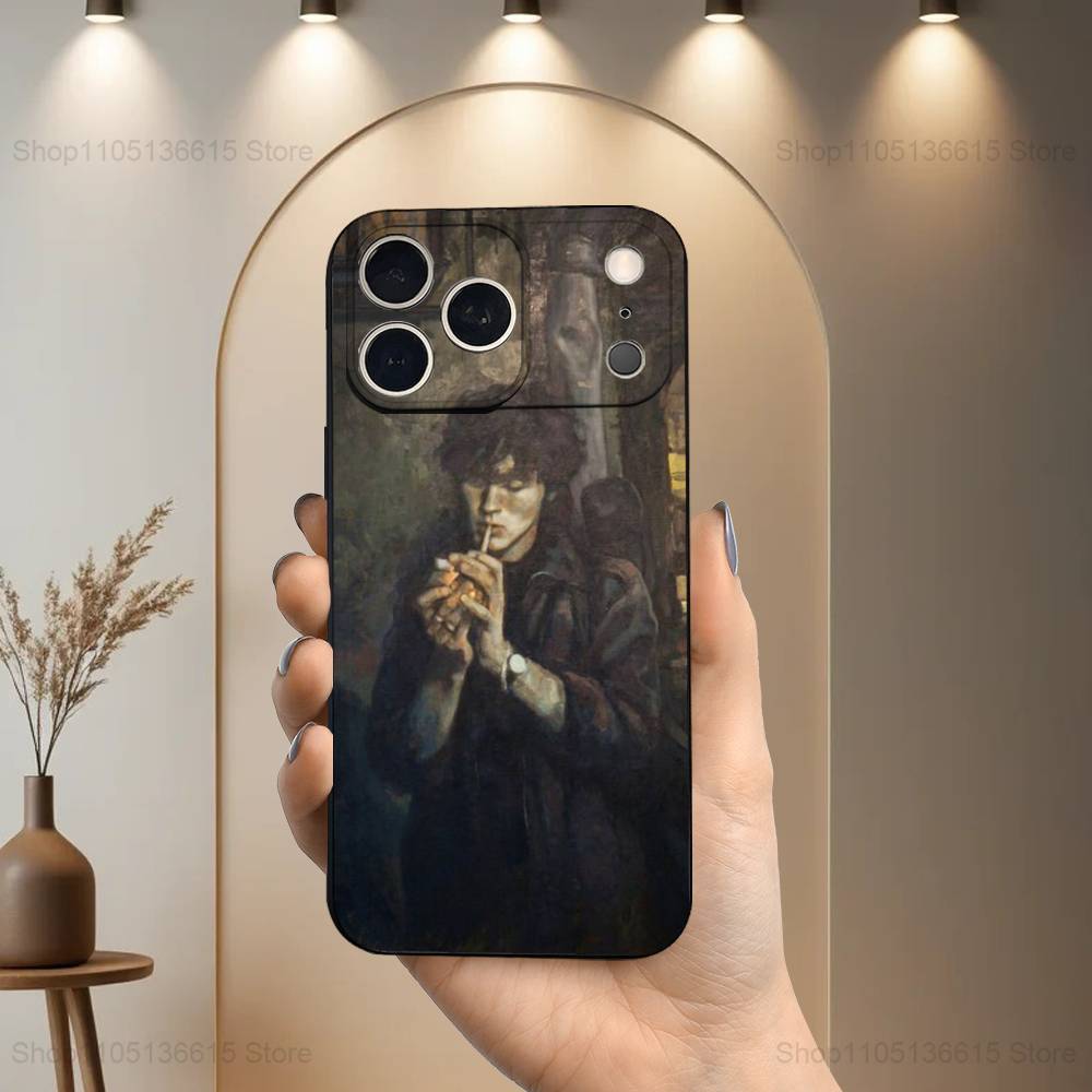 Singer V-Viktor T-TSOI For iPhone 13,16,11,14,17,12,15,Plus,Pro Max,XS,X,XR,SE,Mini,8,7,Phone Case Soft Silicone Black
