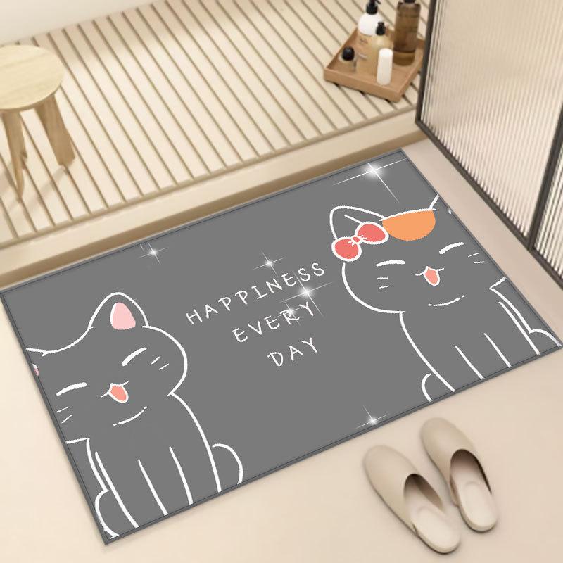 Alfombra de Entrada Antideslizante Creative Crown: Alfombrilla para pies personalizable, resistente a la suciedad y al desgaste.