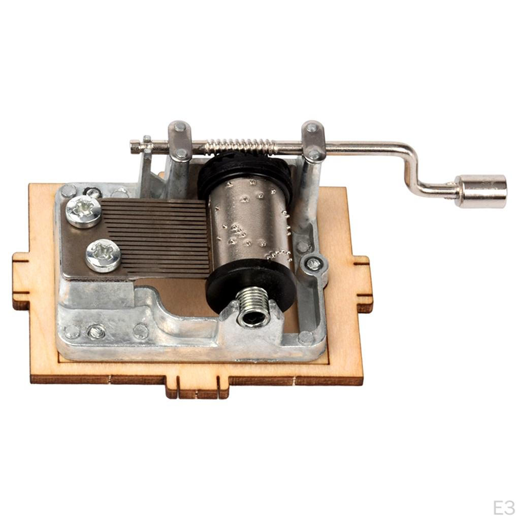 Carillon in legno a forma di arpa Regali puzzle musicali 3D fai-da-te per bambini adulti