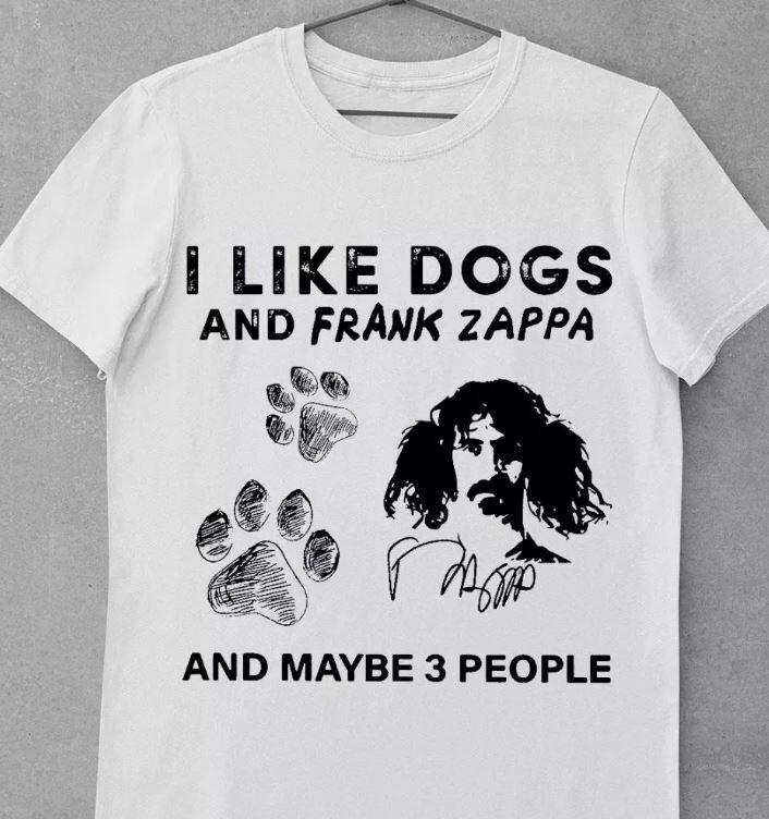 Frank Zappa White T-Shirt Happy Holiday Unisex Short Sleeve Tee Size