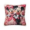 Disney Cartoon Minnie Mouse Cushion Covers Polyester Anime Throw Pillow Case for Sofa Car Square Pillowcase Bedroom Decoration