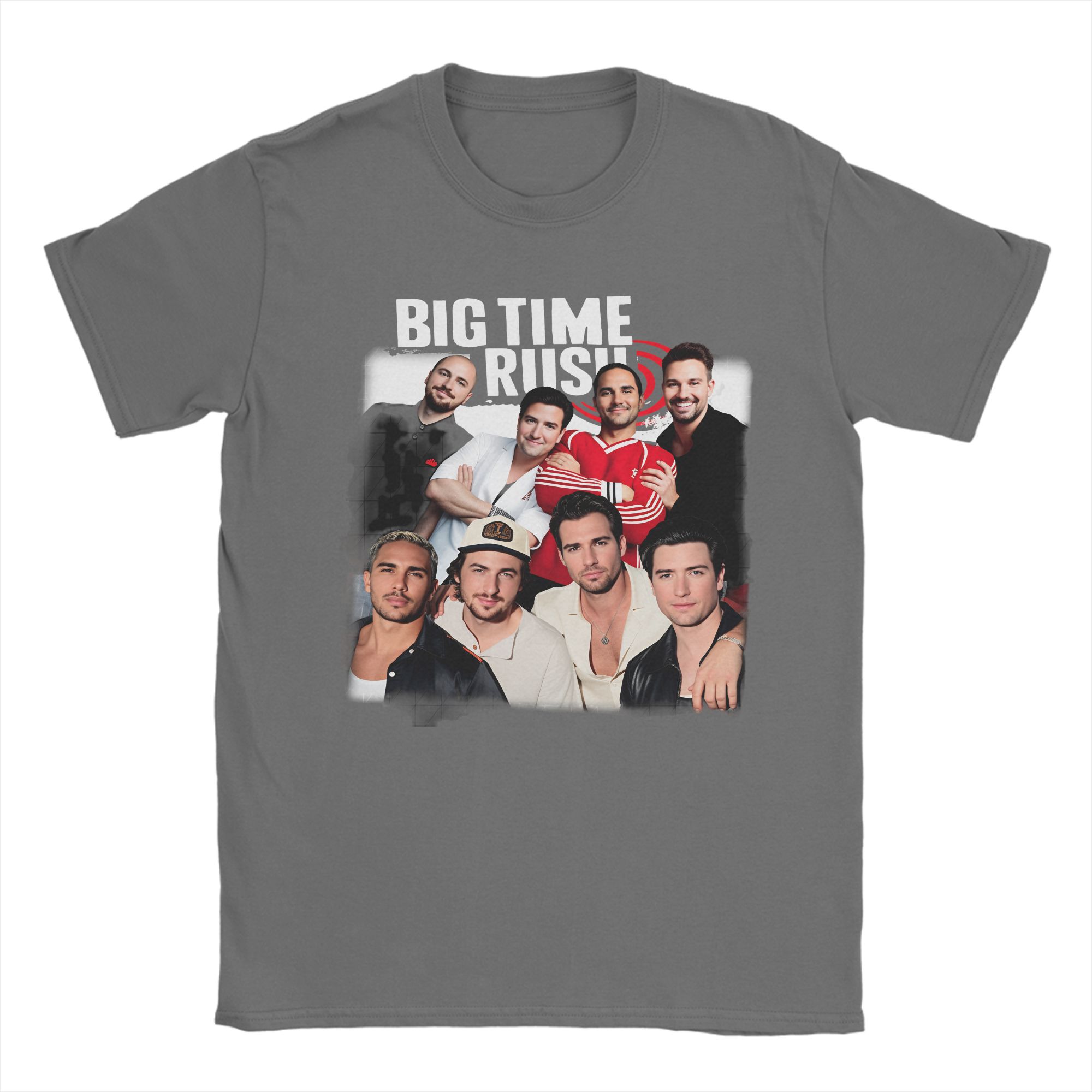 

Men Women Print Big Time Rush 2025 Tee T Shirt Cotton T-shirts Clothes S